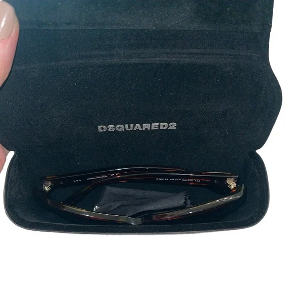 DSQUARED2 Havana Cat Eye Tortoise Shell Sunglasses NWT
